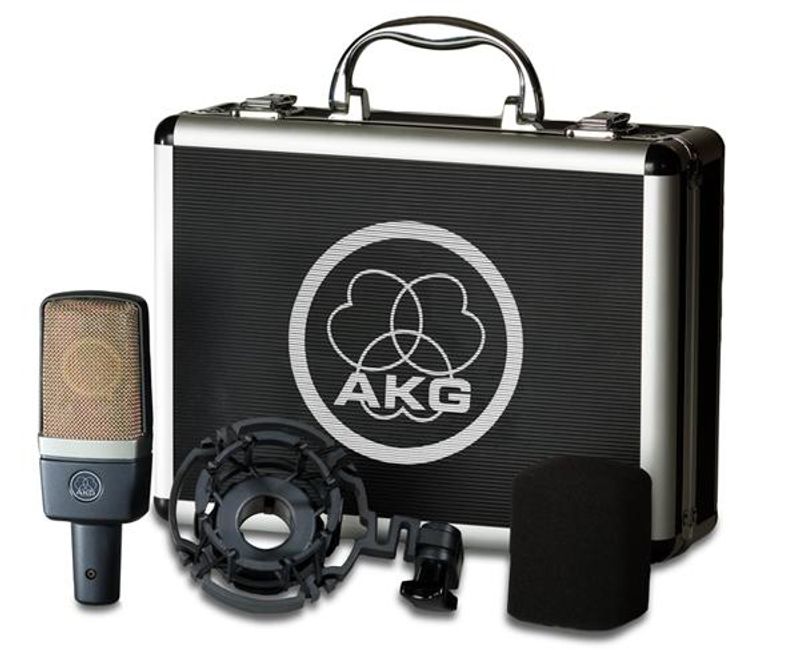 AKG C214 Kondensatormikrofon Stormembran Nyre