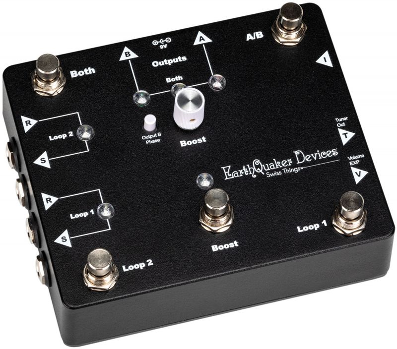 EarthQuaker Devices Swiss Things All-in-one Pedalboard Reconcili