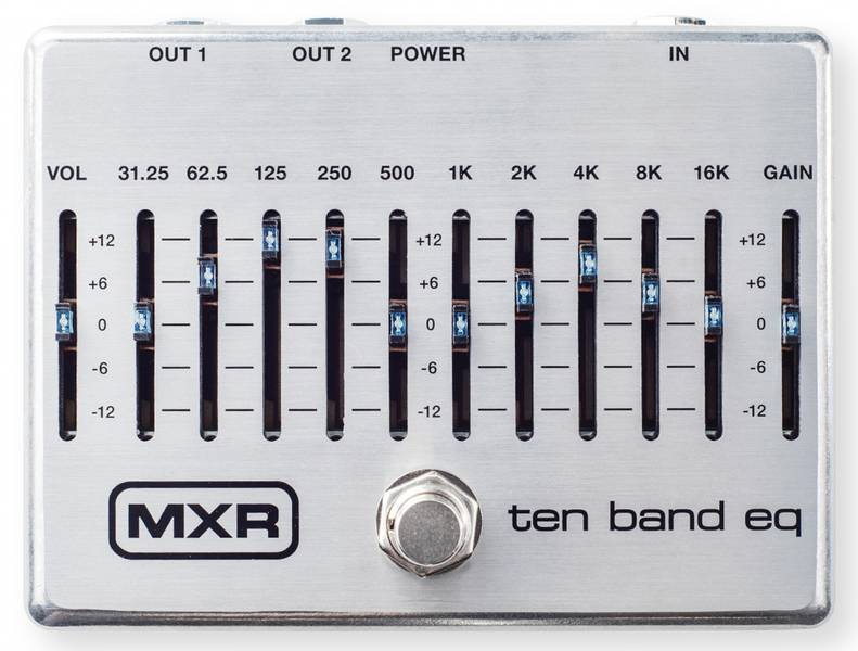 MXR M108S Ten Band EQ Pedal