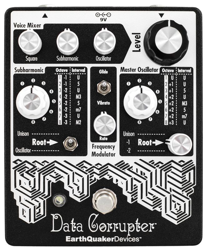 EarthQuaker Devices Data Corrupter Modulated Monophonic Harmoniz
