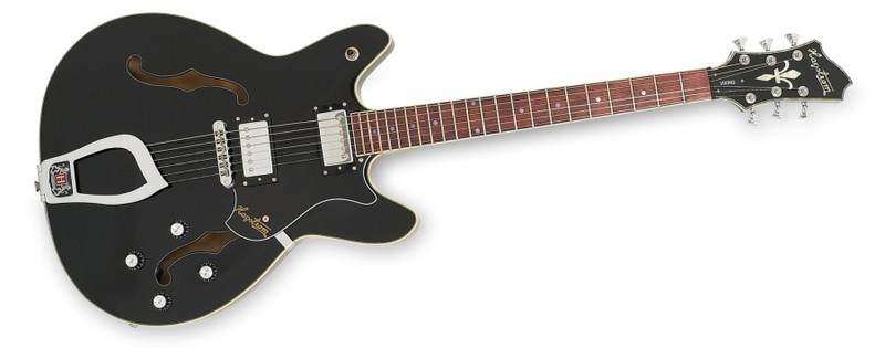 Hagstrøm Viking Black El.gitar Svart