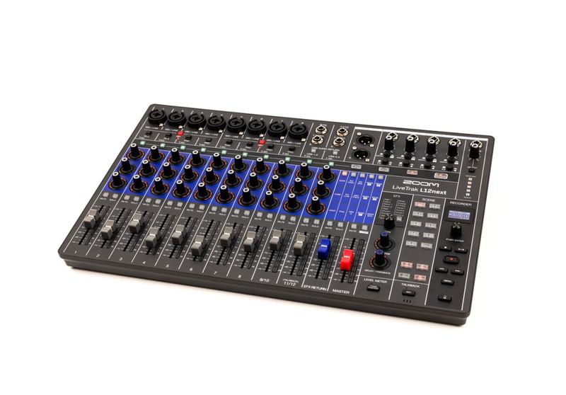 Zoom Livetrak L12Next Mikser og Opptaker