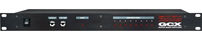 Voodoo Lab GCX 8-Loop Rackmount Audio Switcher
