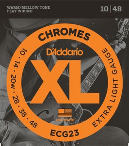 Hovedbilde Daddario ECG23 Chromes Flat ...