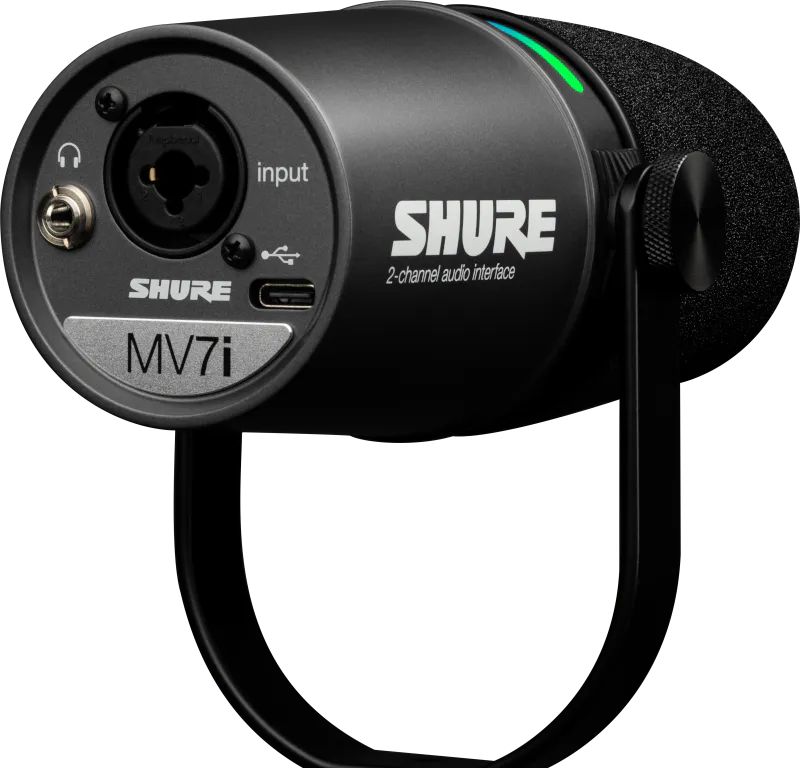 Shure MV7i Smart Mic + Interface