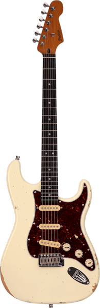 Patina Guitars PS-6 Olympic White Relic